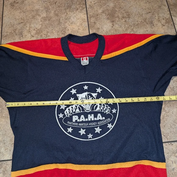 Panthers Amateur Hockey Association Vintage Jerseys (2) Adult Small - Picture 4 of 12